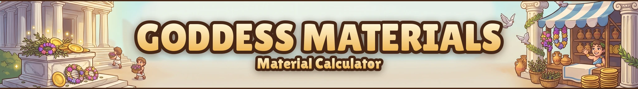 Goddess materials